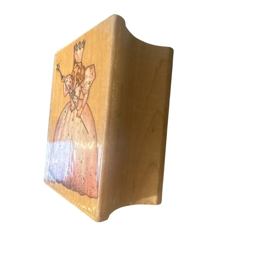 All Night Media Glinda The Good Witch Wizard Of Oz Wood Mounted Rubber Stamp
